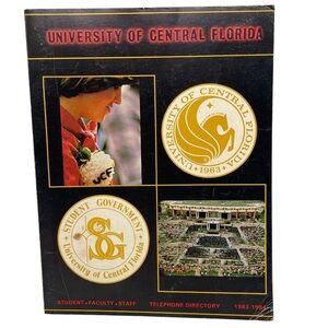University of Central Florida Student Faculty Staff Telephone Directory 1983-84